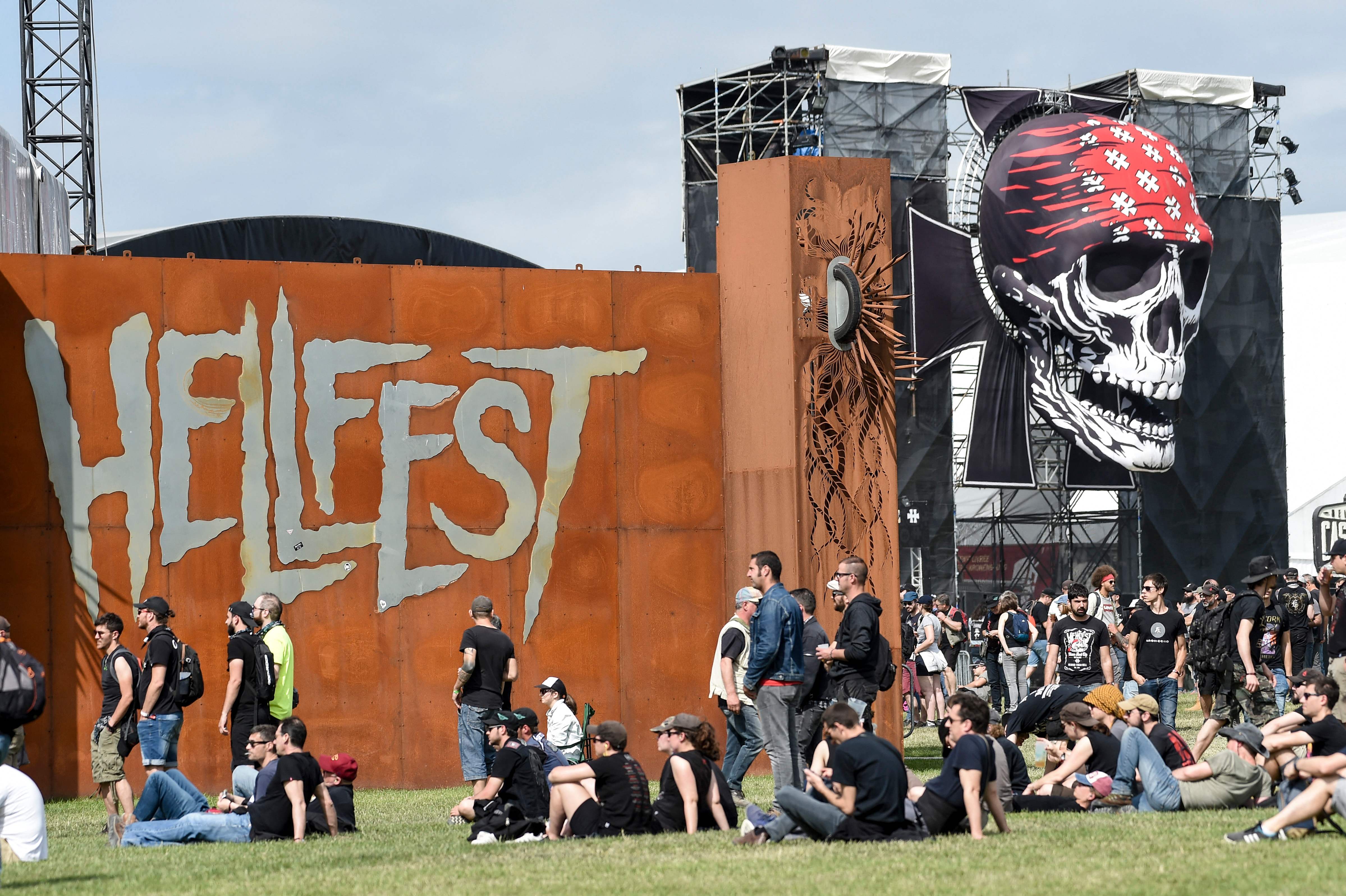 Hellfest 2019. Tahun ini, festival yang biasanya diadakan di barat Prancis itu, kemungkinan tidak digelar.