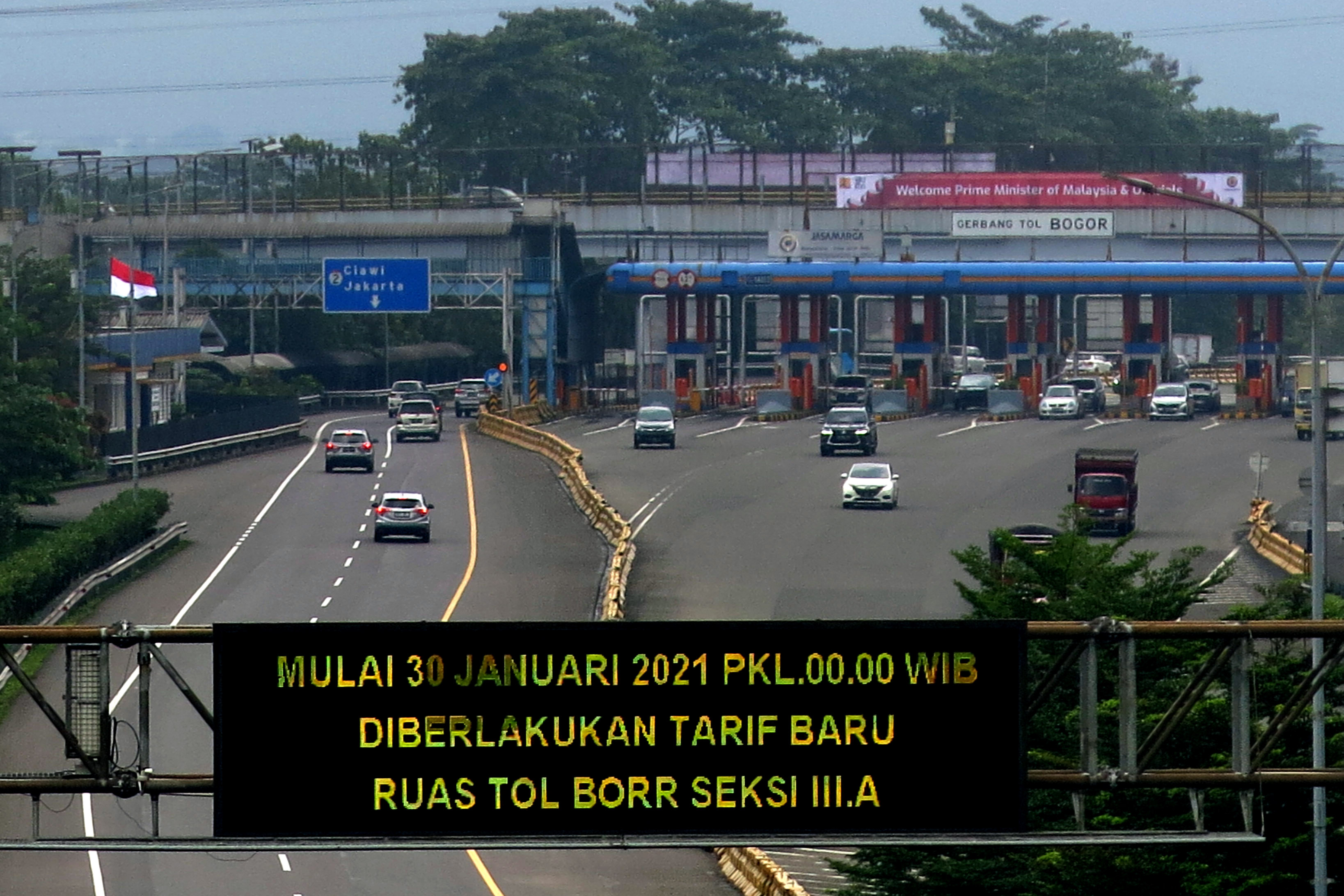 Kenaikan tarif tol