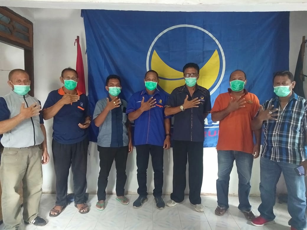Pengurus DPW Partai Nasdem Provinsi NTT dan Pengurus DPD Partai nasdem Kabupaten Lembata