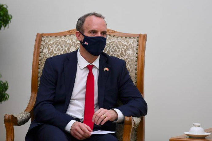 Menlu Inggris Dominic Raab