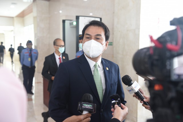 Wakil Ketua DPR RI M. Azis Syamsuddin. 