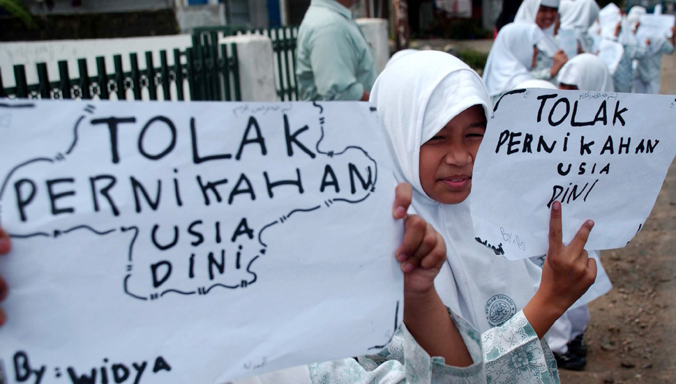 Tolak pernikahan usia dini