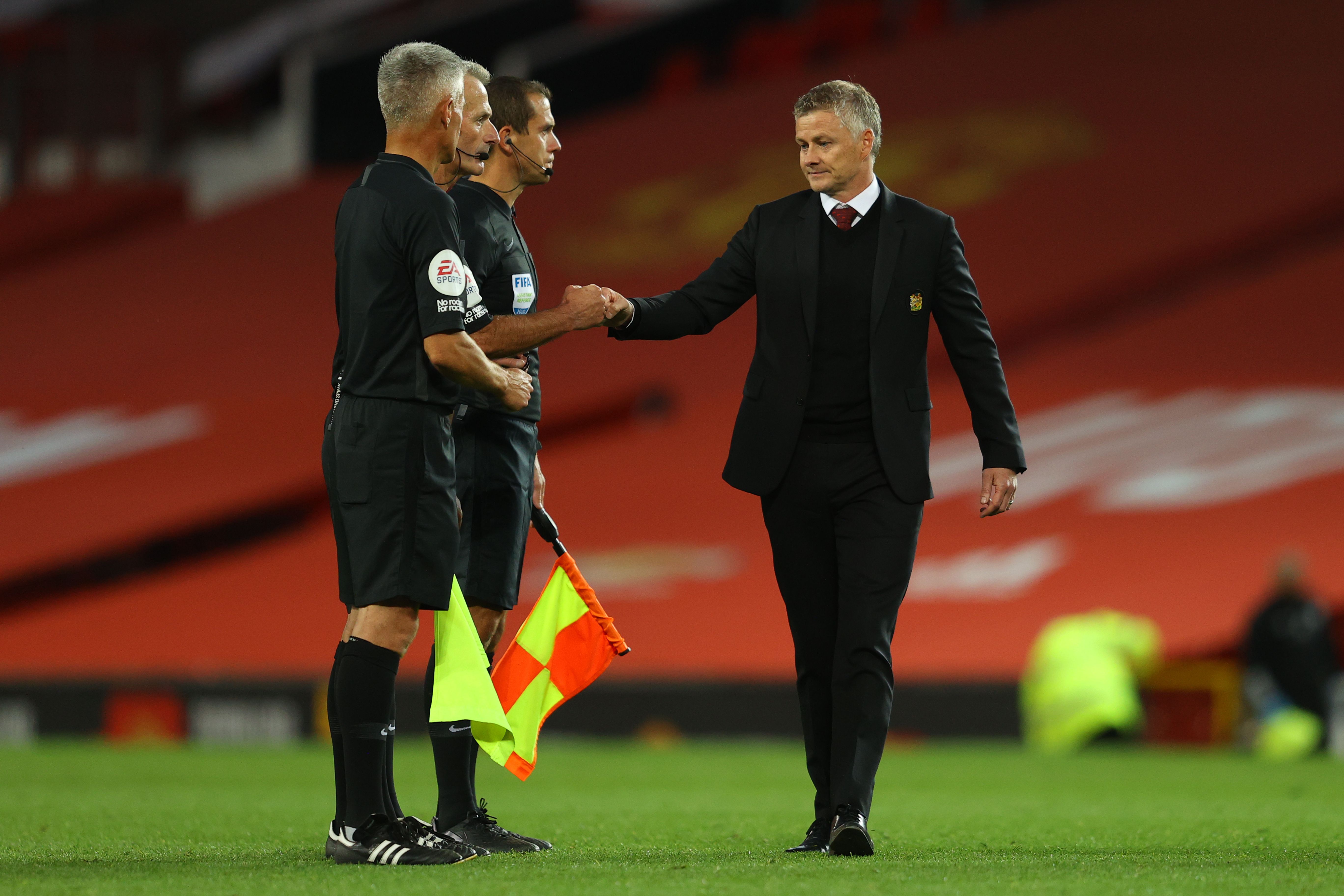 Pelatih Manchester United Ole Gunnar Solskjaer 