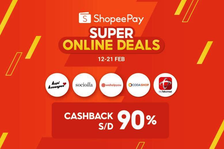 ShopeePay Super Online Deals Hadir Meriahkan Momen Imlek di Rumah