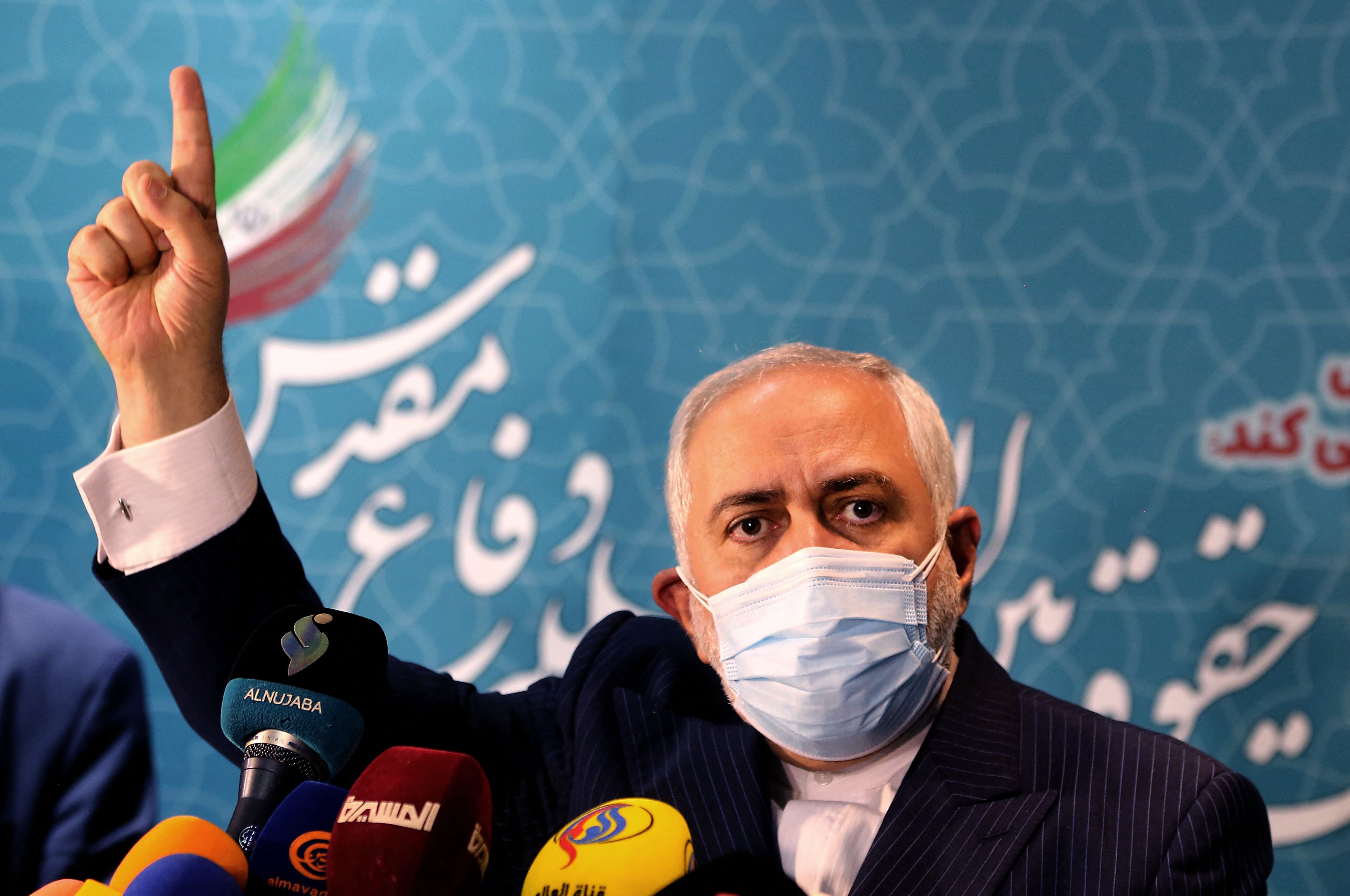 Menteri Luar Negeri Iran Mohammad Javad Zarif. 