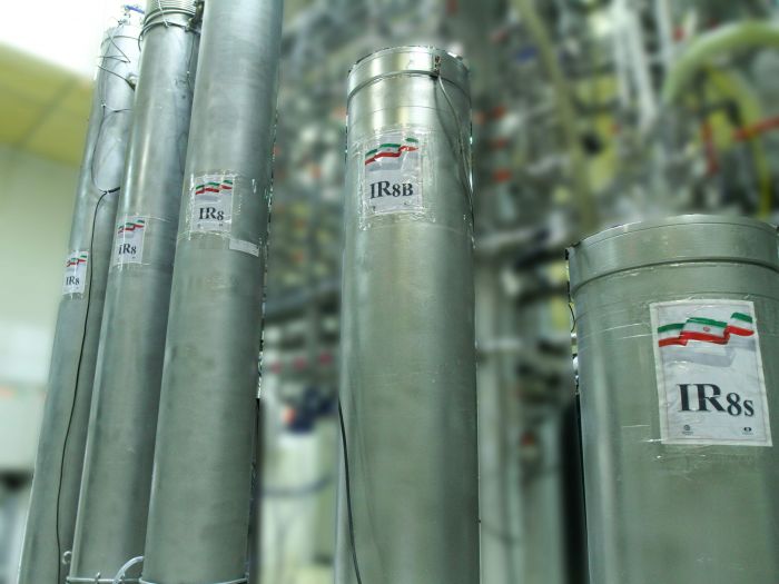 Fasilitas pengayaan Uranium Iran di Natanz. 