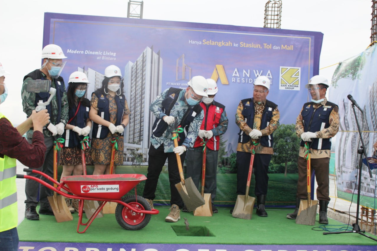 Topping Off ANWA Residence