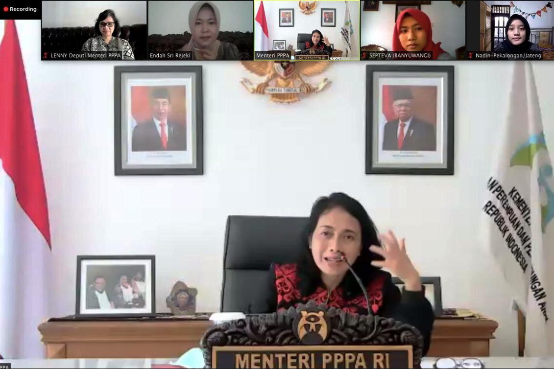 Menteri Bintang Soroti Cegah Pernikahan Anak dengan Forum Anak