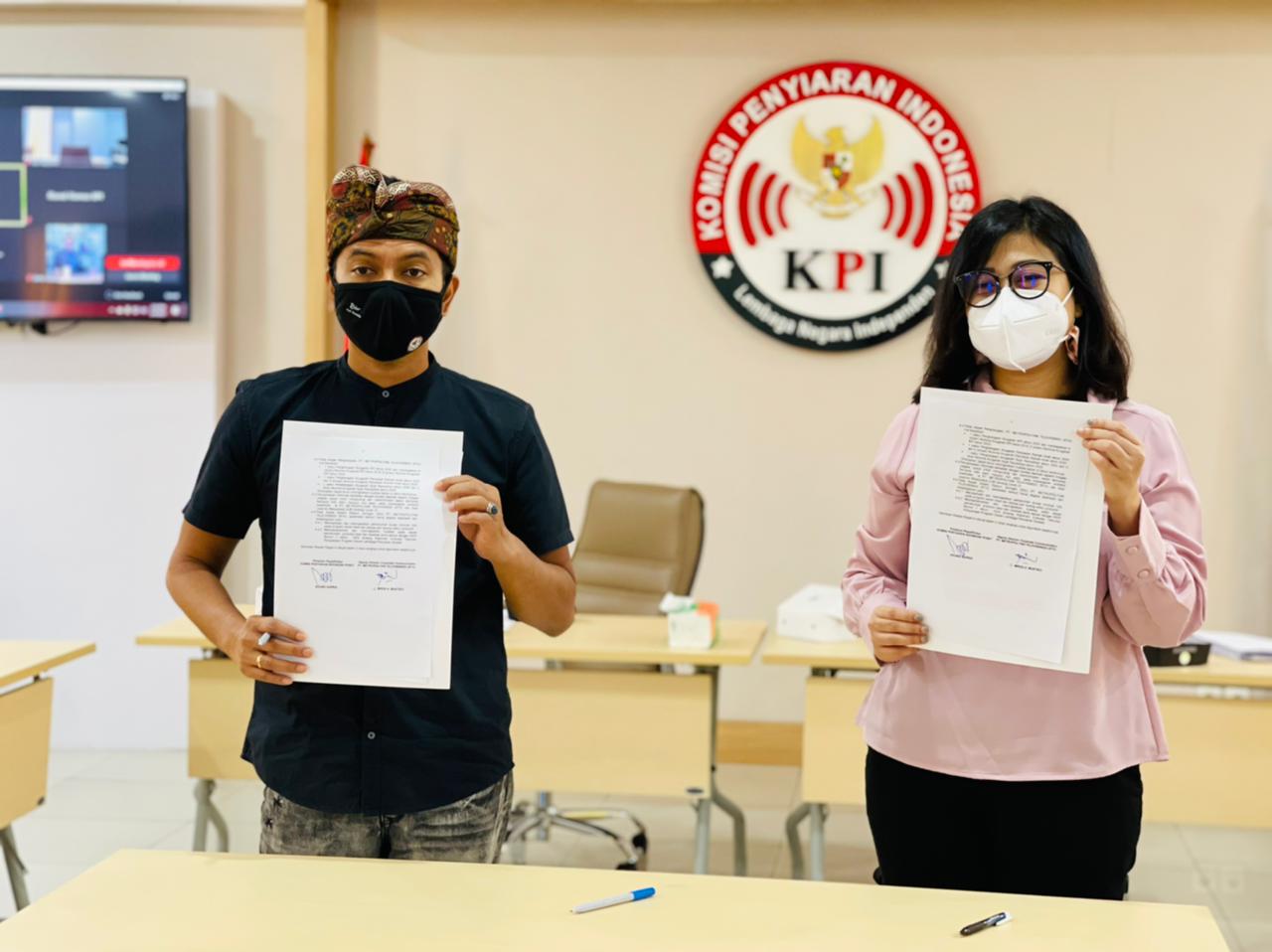 KPI mengapresiasi RTV yang sepanjang Oktober 2019 hingga Desember 2020 tidak pernah mendapatkan surat sanksi dari KPI.