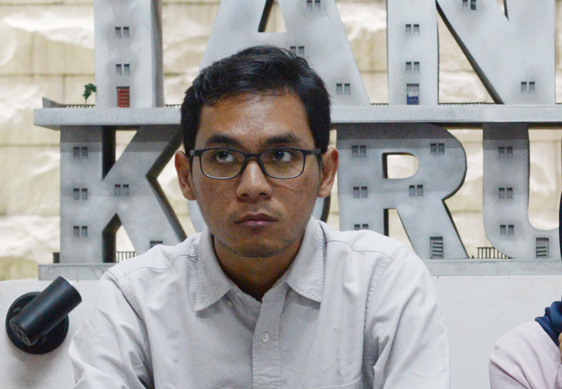 Peneliti Indonesia Corruption Watch (ICW) Egi Primayogha.