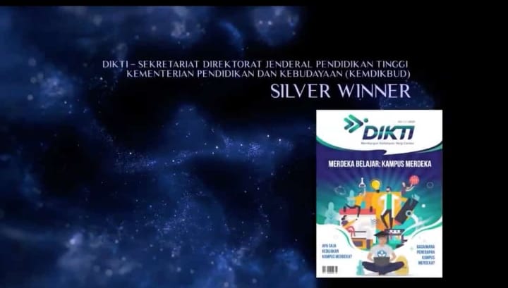 Majalah DIKTI Raih Silver Winner di InMA 2021