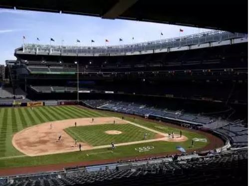 Stadion Yankee di New York, Amerika Serikat.