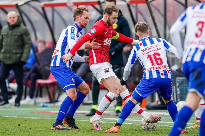AZ Alkmaar melumat tamunya Heerenveen 3-1