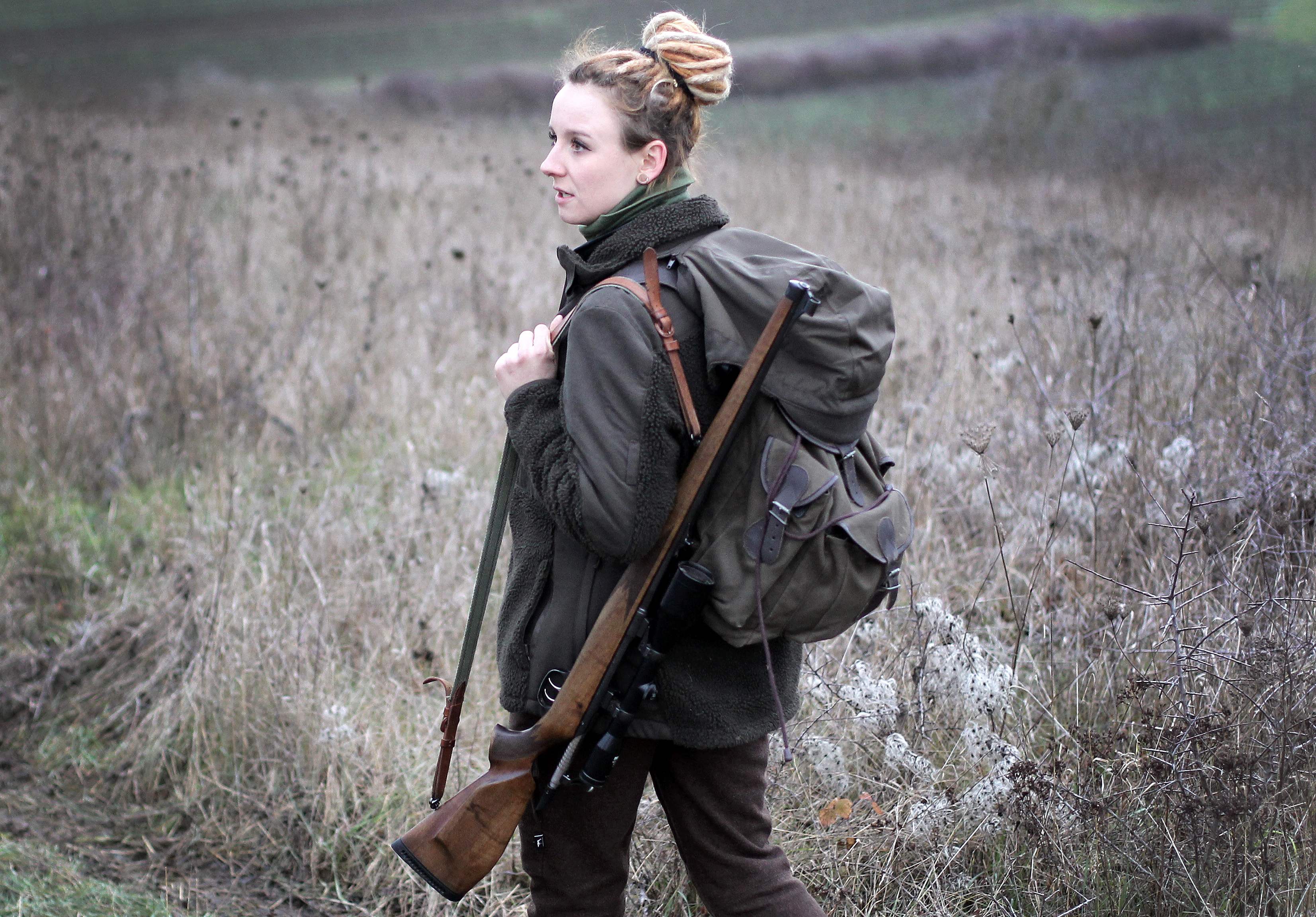 Shanna Reis, salah satu dari generasi muda Jerman yang hobi berburu