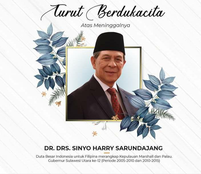 Dubes RI untuk Filipina, Kepulauan Marshall dan Palau, Sinyo Harry Sarundajang