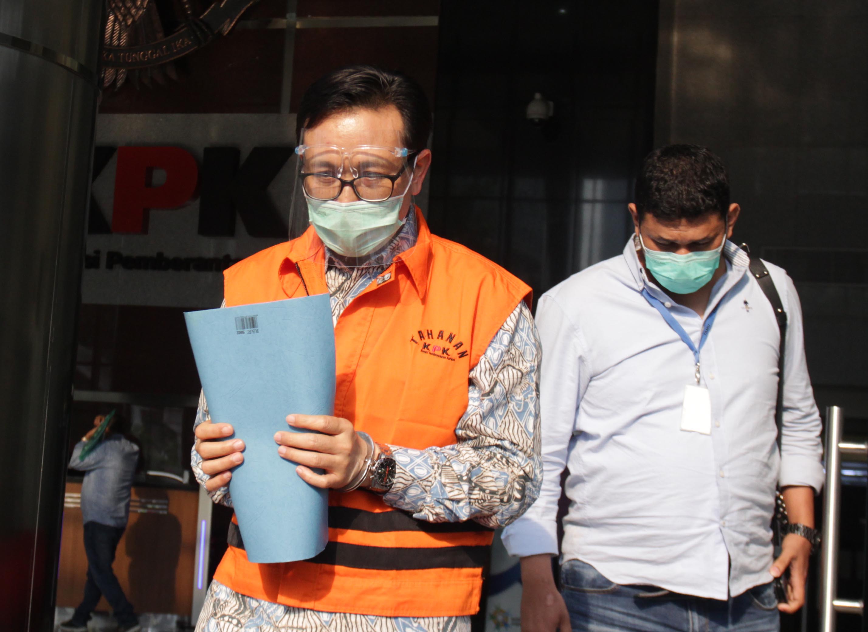 Tersangka Manajer Divisi Operasi I PT Wijaya Karya I Ketut Suarbawa diperiksa KPK dalam proyek Jembatan Bangkinang Riau 2020 (ilustrasi)