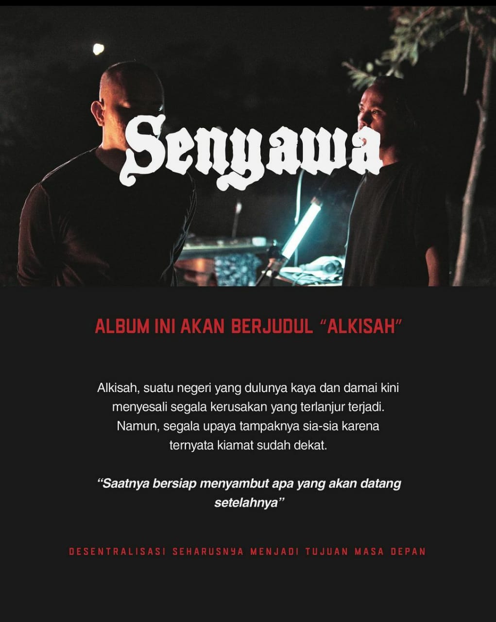 Album Alkisah milik Grup Musik Senyawa