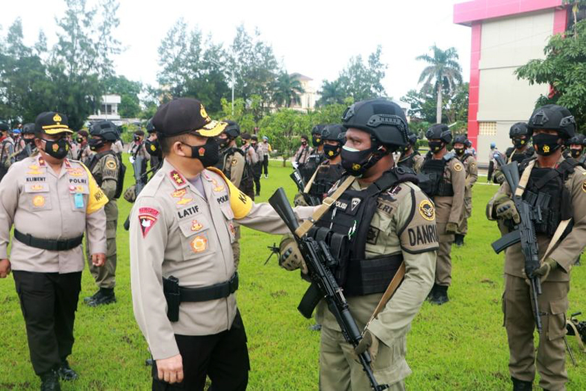 Polda NTT Kirim Satu SSK Brimob ke Papua