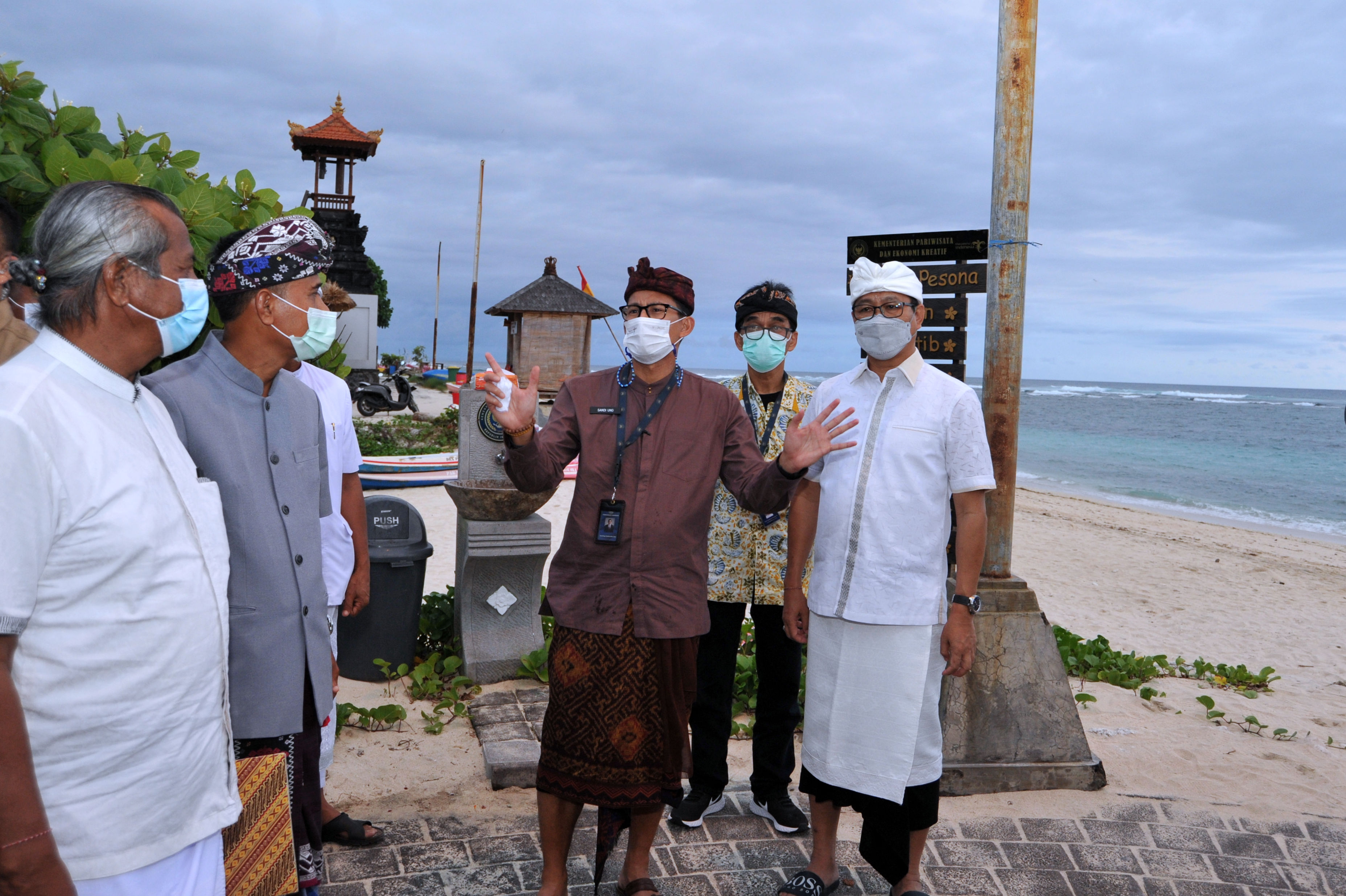 Menteri Pariwisata dan Ekonomi Kreatif (Menparekraf) Sandiaga Salahuddin Uno