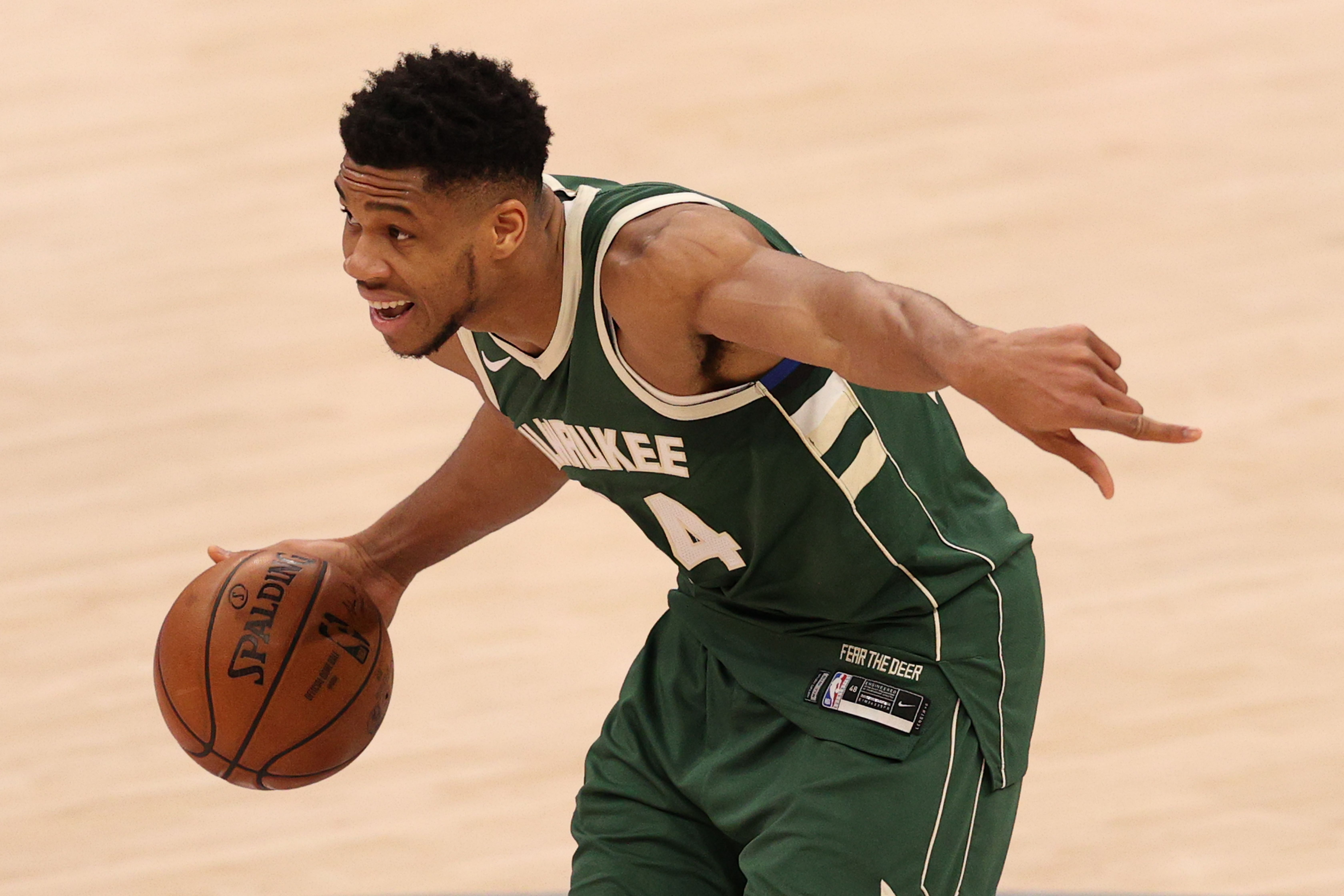 Bintang Milwaukee Bucks Giannis Antetokounmpo