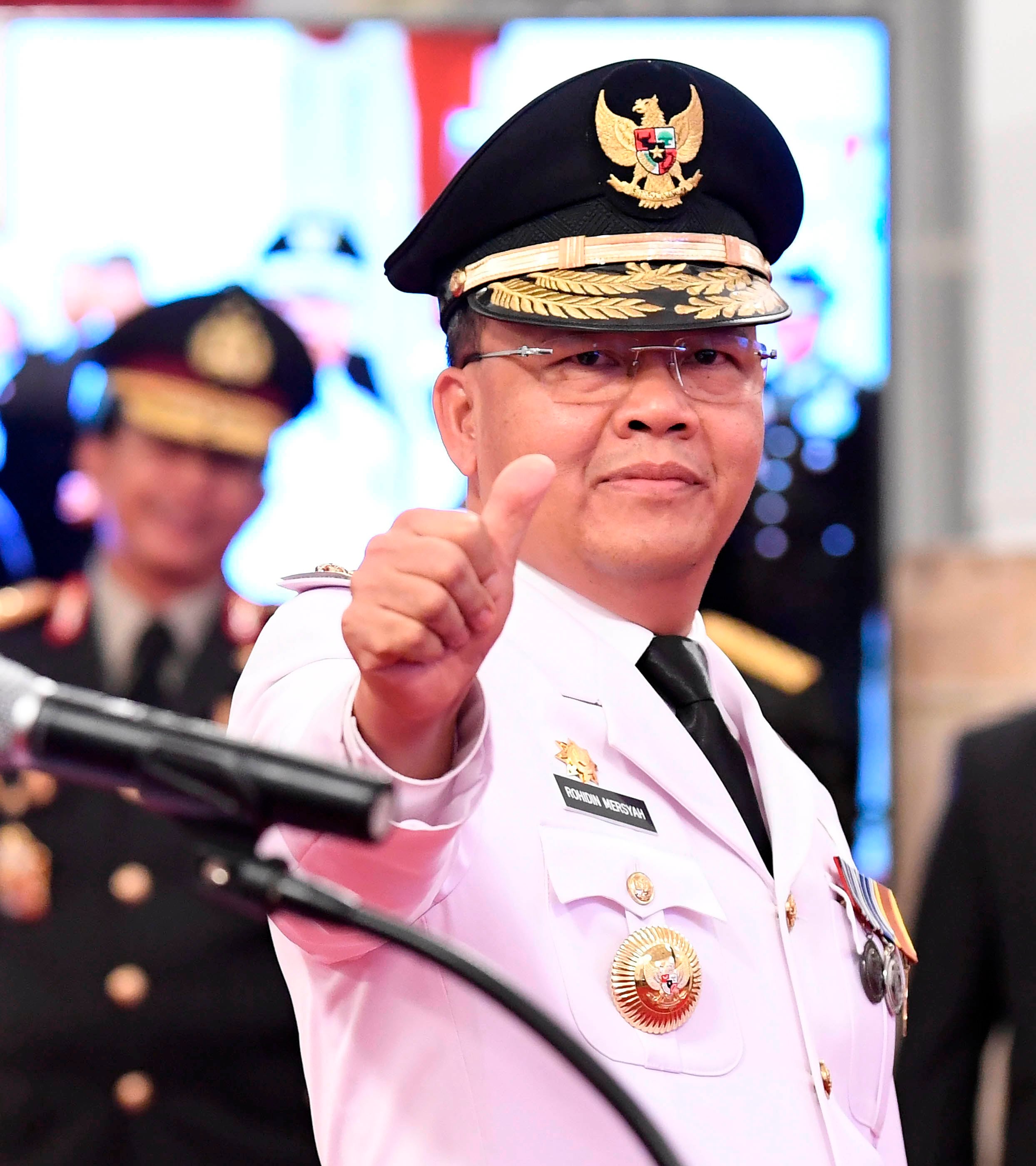 Gubernur Bengkulu Rohidin Mersyah