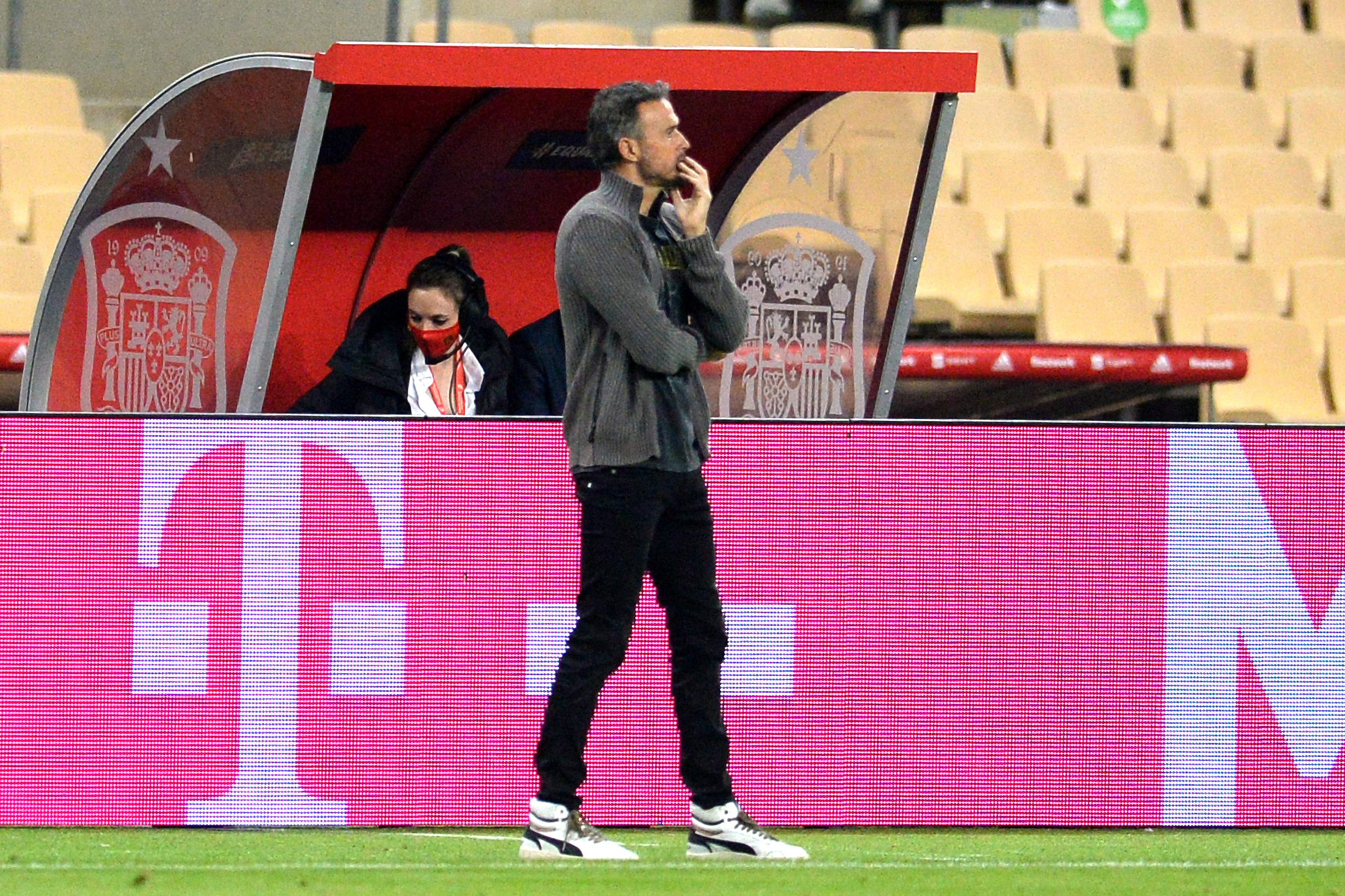 Pelatih Spanyol Luis Enrique