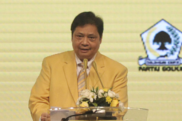 Ketua Umum DPP Partai Golkar Airlangga Hartarto.