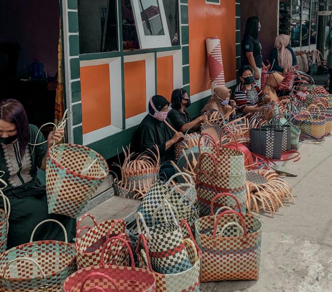  Produk Warga Bantaran Sungai Musi Populer Lewat Tali Meiwa