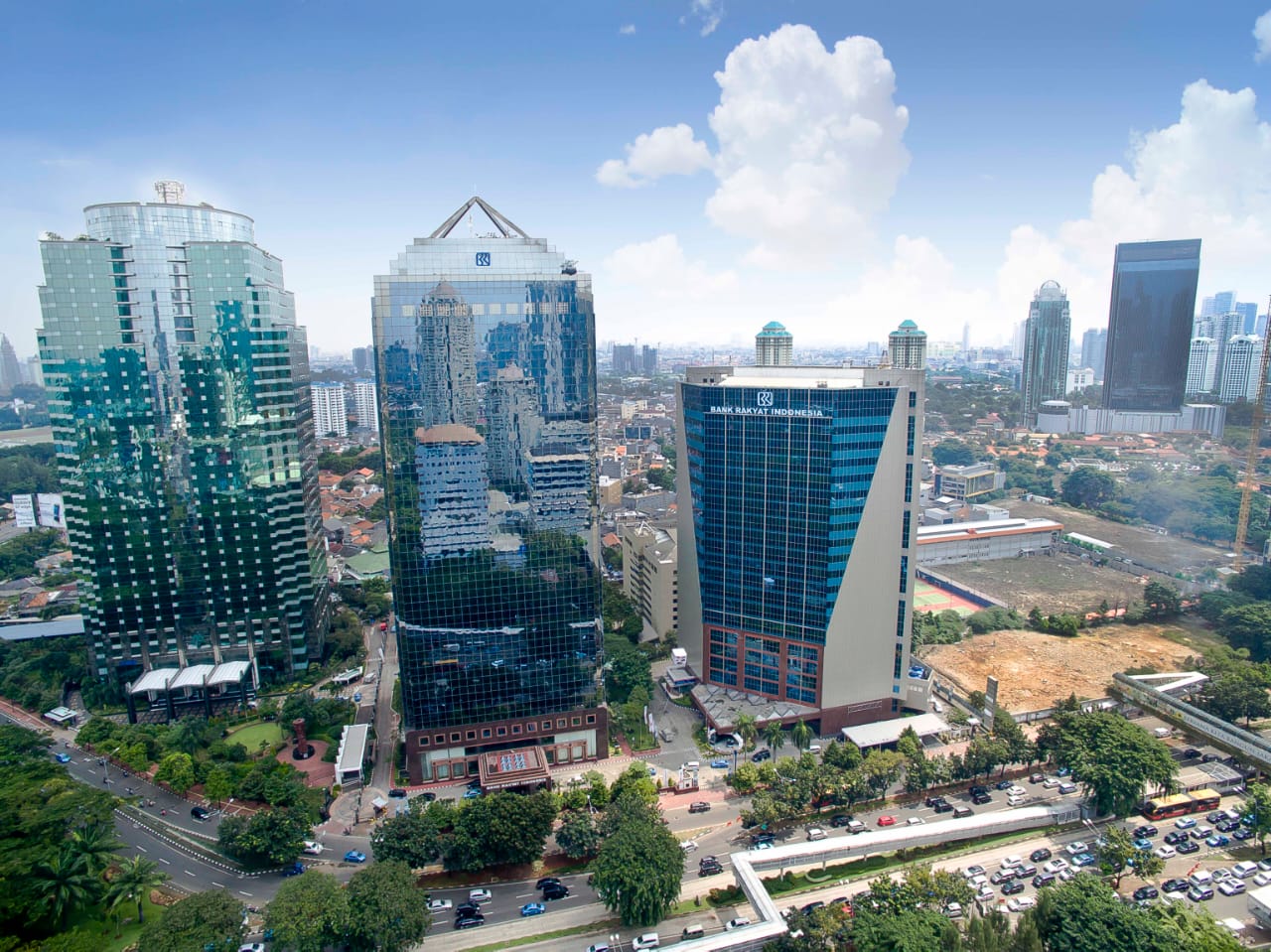 Gedung BRI di Jakarta.