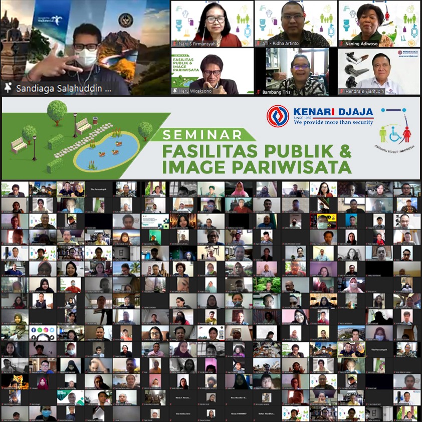 Webinar Fasiitas Publik dan Image Pariwisata