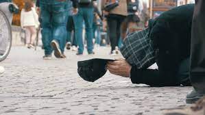 Ilustrasi tunawisma Praha