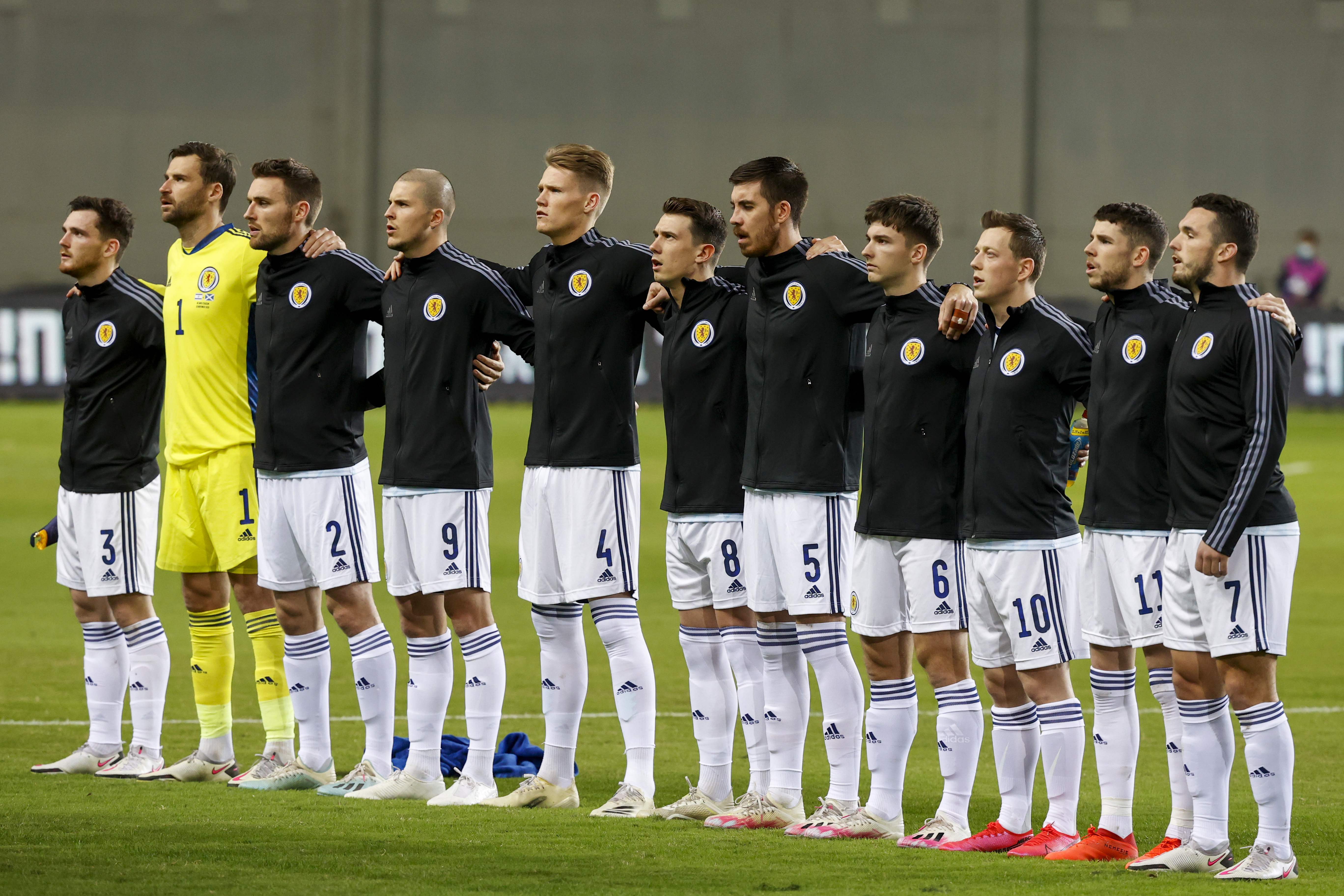 Para pemain timnas Skotlandia