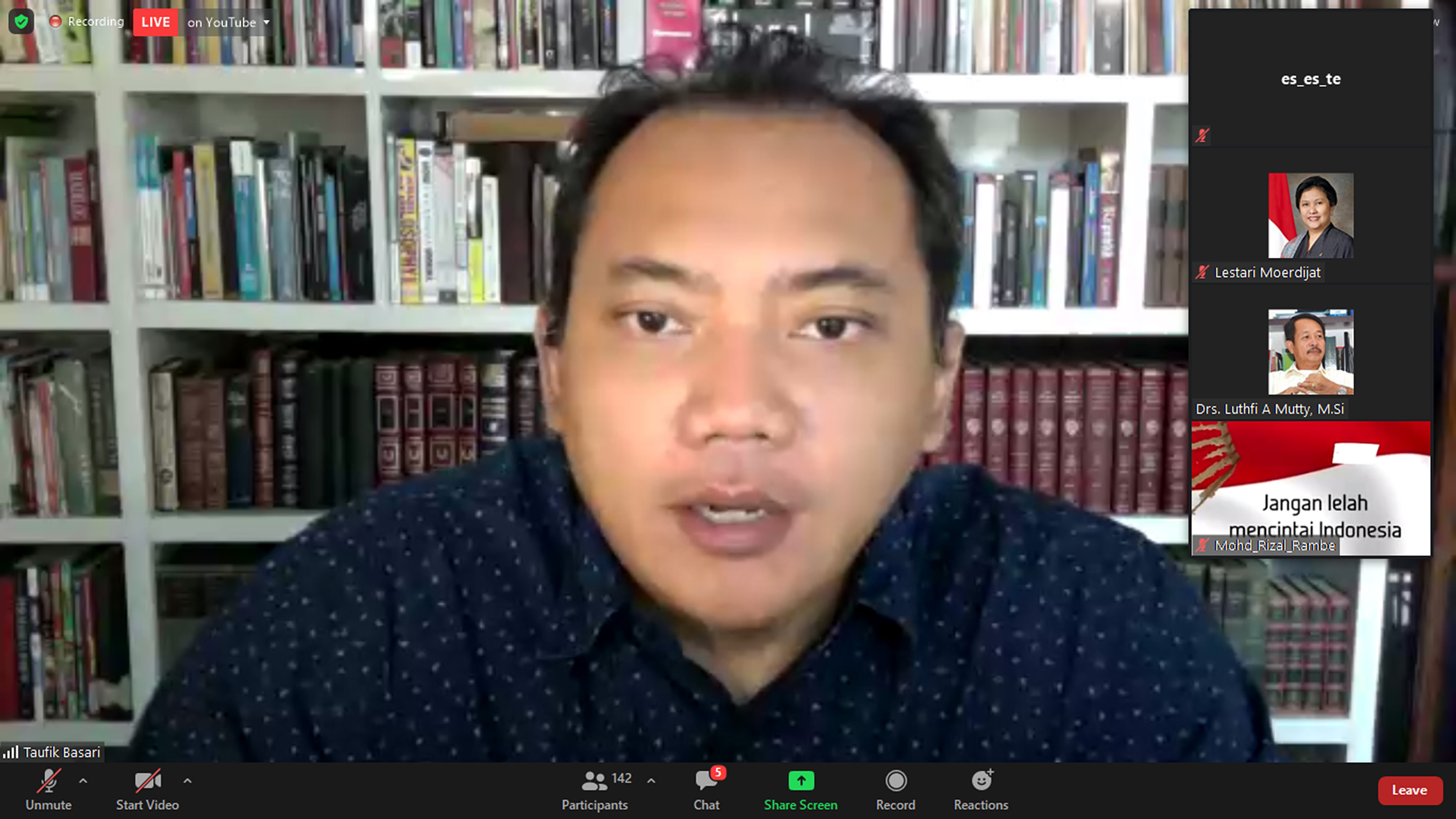 Ketua Fraksi Partai NasDem MPR RI Taufik Basari 