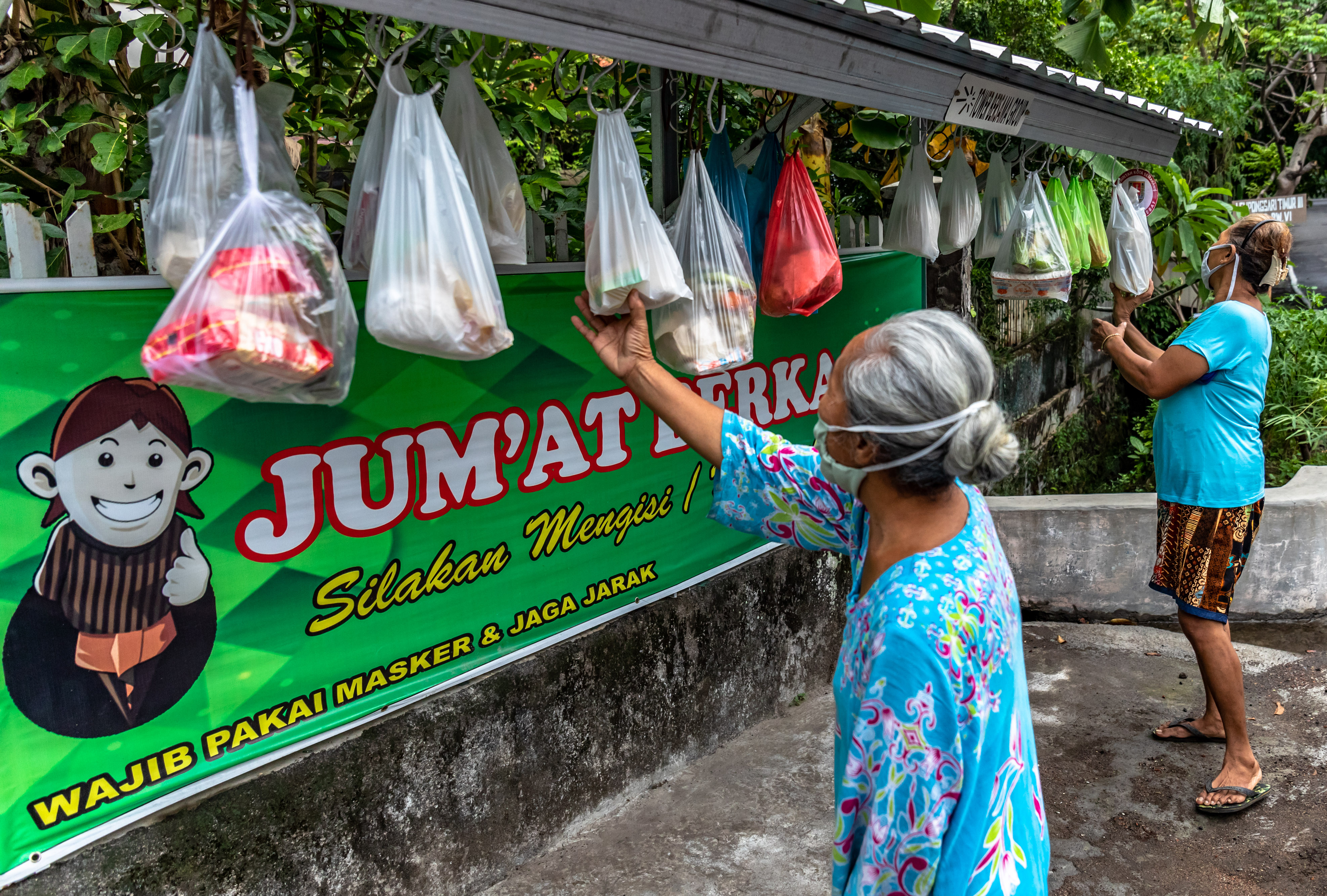 Ilustrasi lumbung pangan