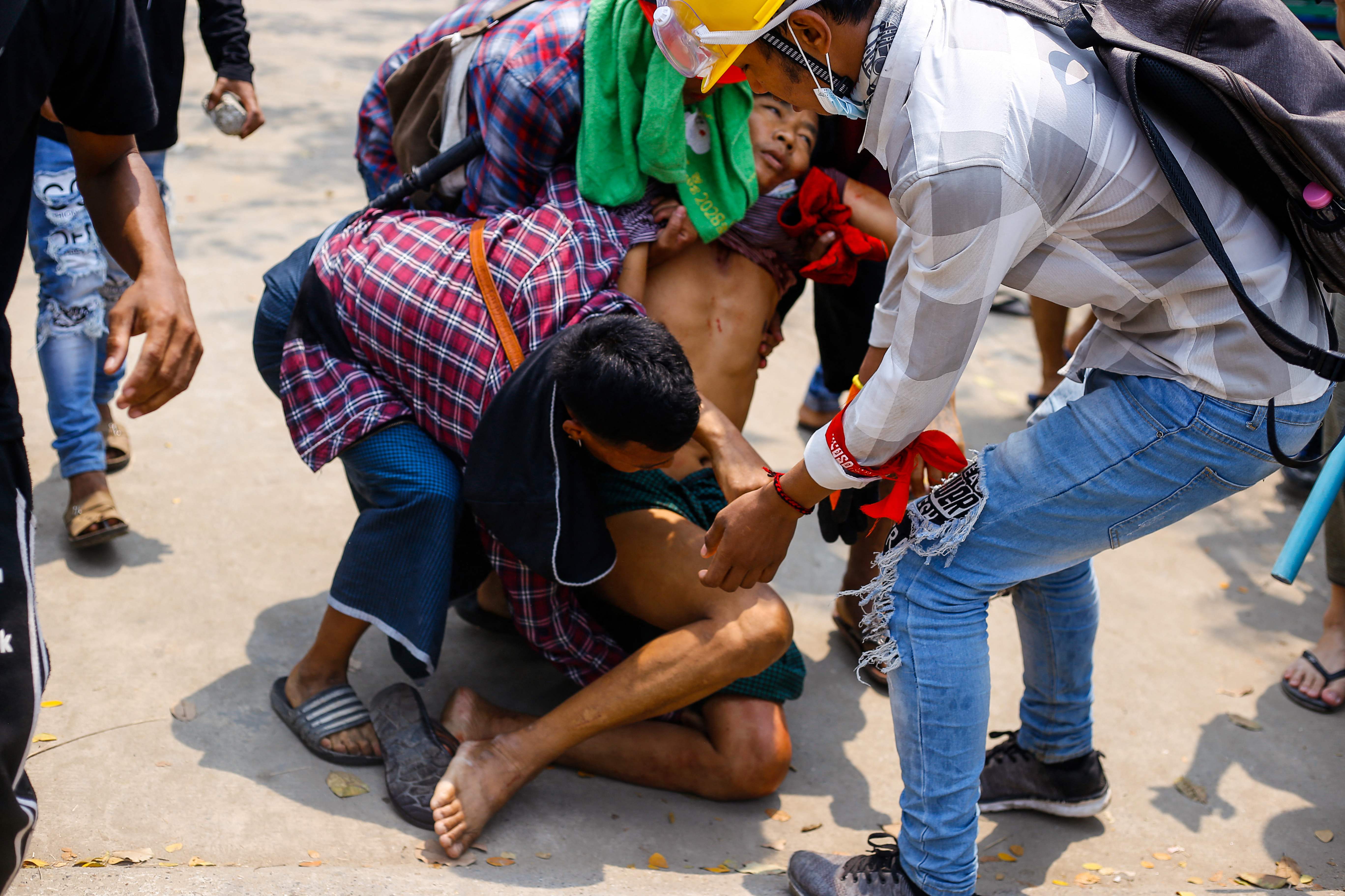 Korban aksi di Myanmar