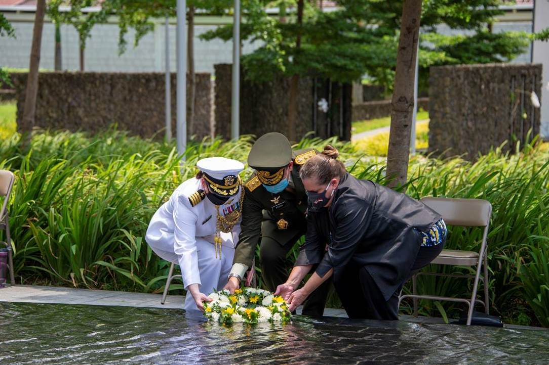 Saat peringatan Pertempuran Selat Sunda. 
