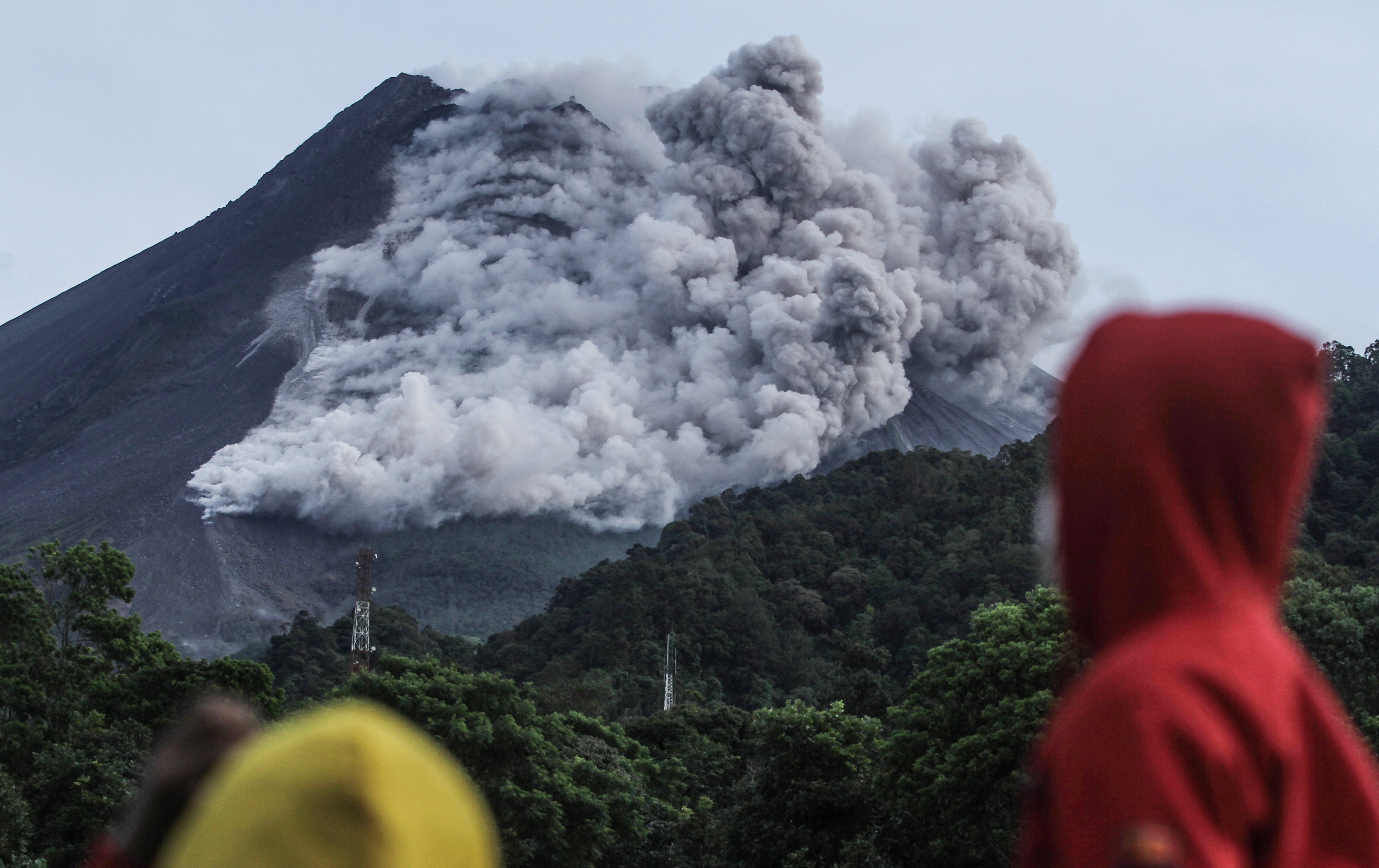 Awan Panas dari Gunung Merapi