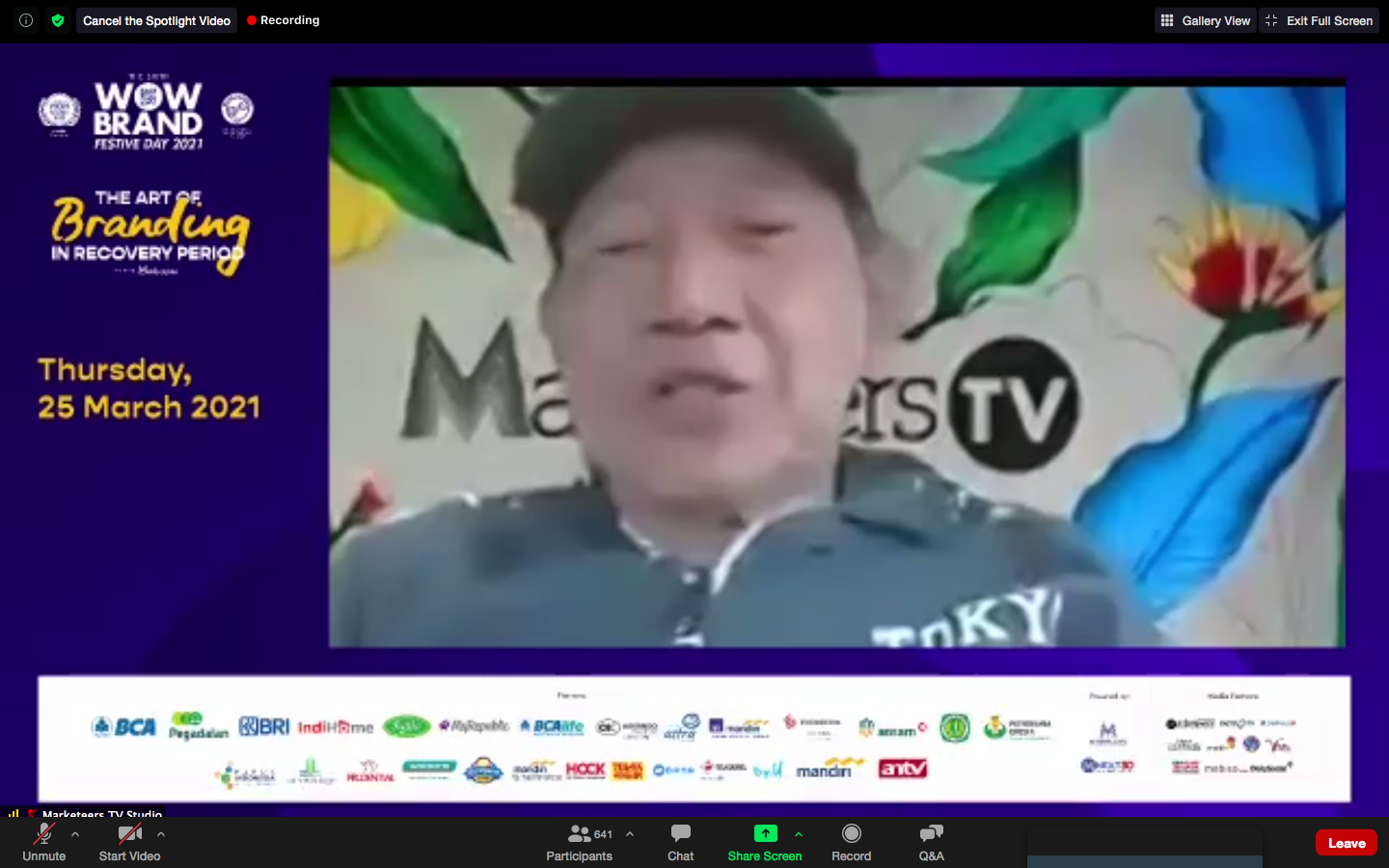 WOW Brand Festive Day 2021:Apresiasi Brand Paling Direkomendasikan