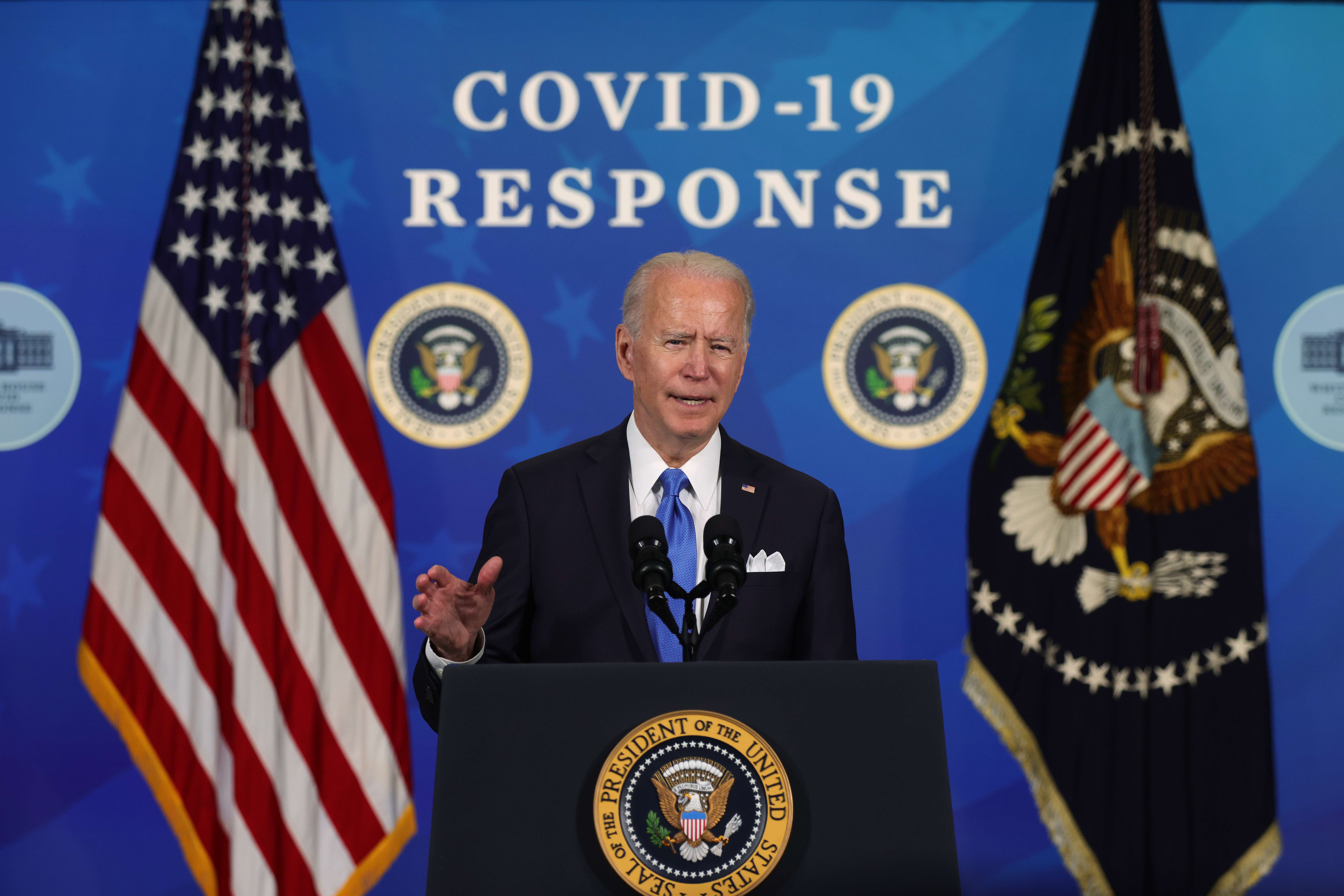 Presiden Joe Biden akan  berpidato pada Kamis (11/3/2021) malam terkait stimulus US1,9 triliun untuk pemulihan ekonomi akibat covid-19.