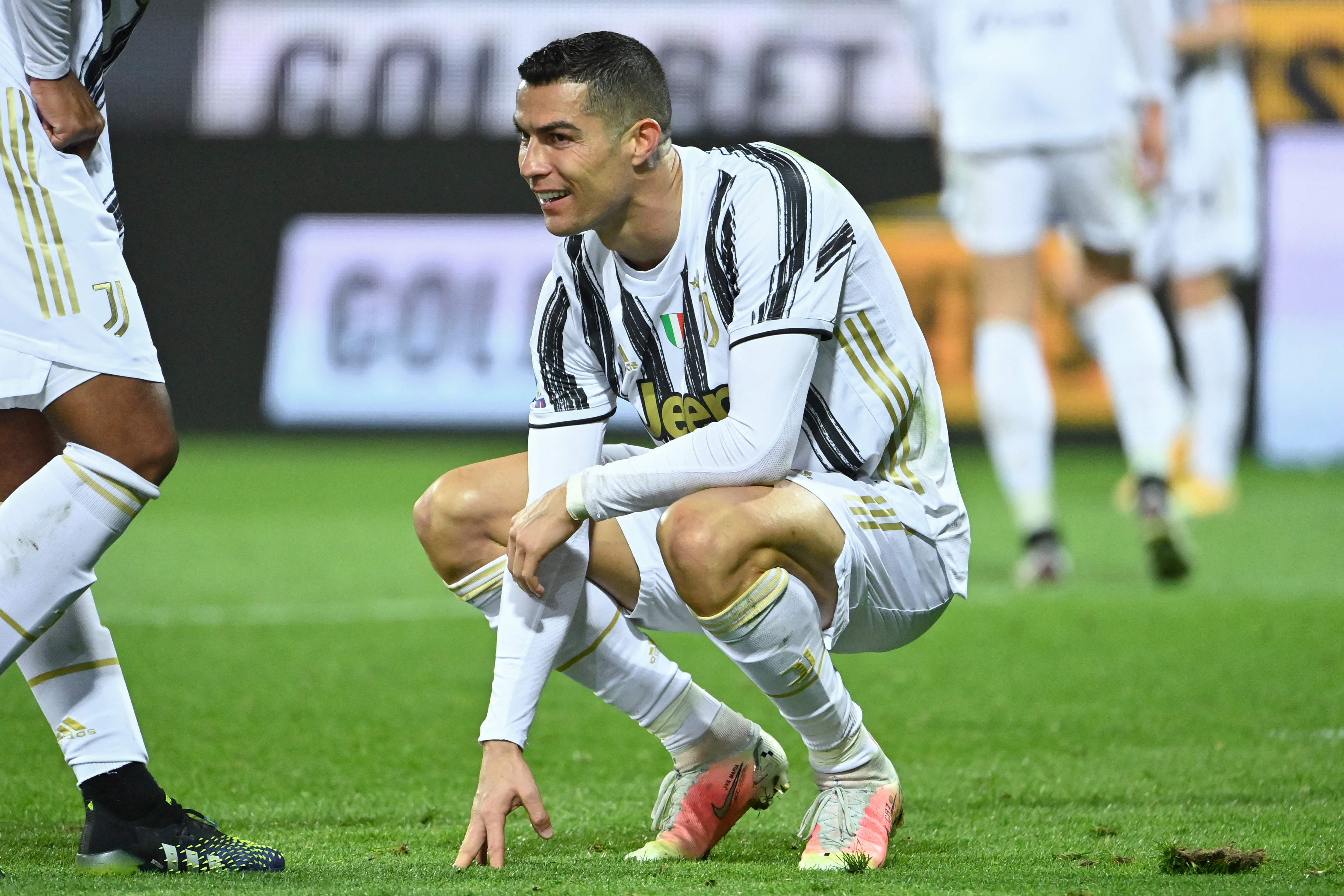 Penyerang Juventus Cristiano Ronaldo.