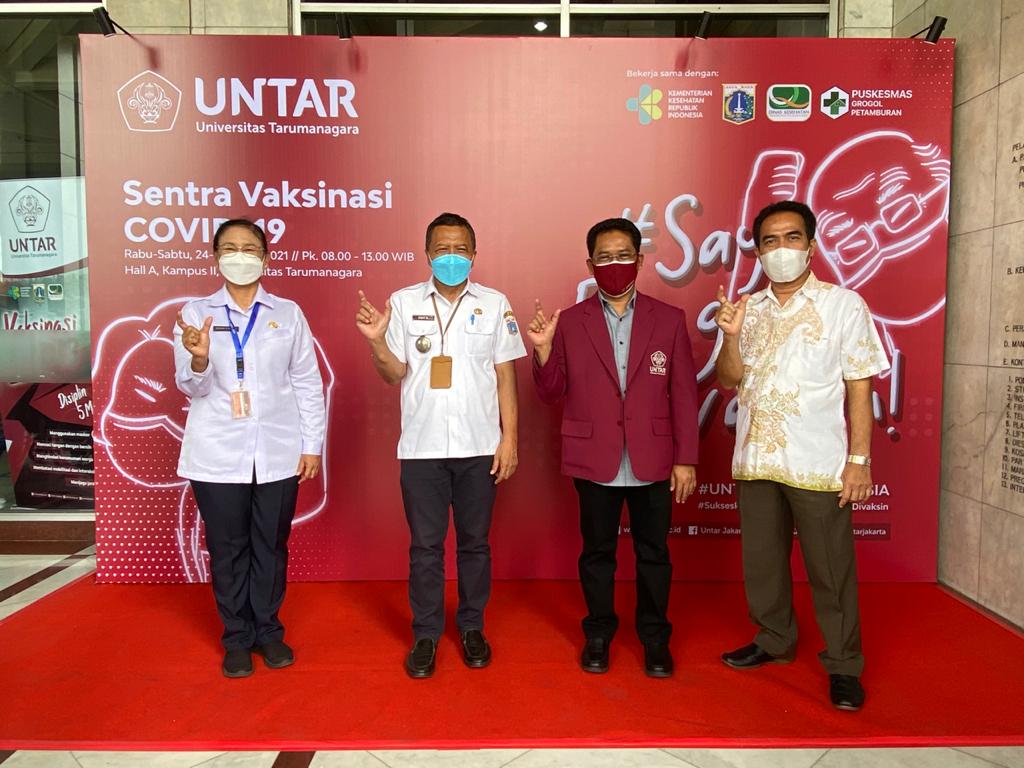 Wujud Pengabdian Masyarakat, Untar Gelar Vaksinasi Bagi Lansia