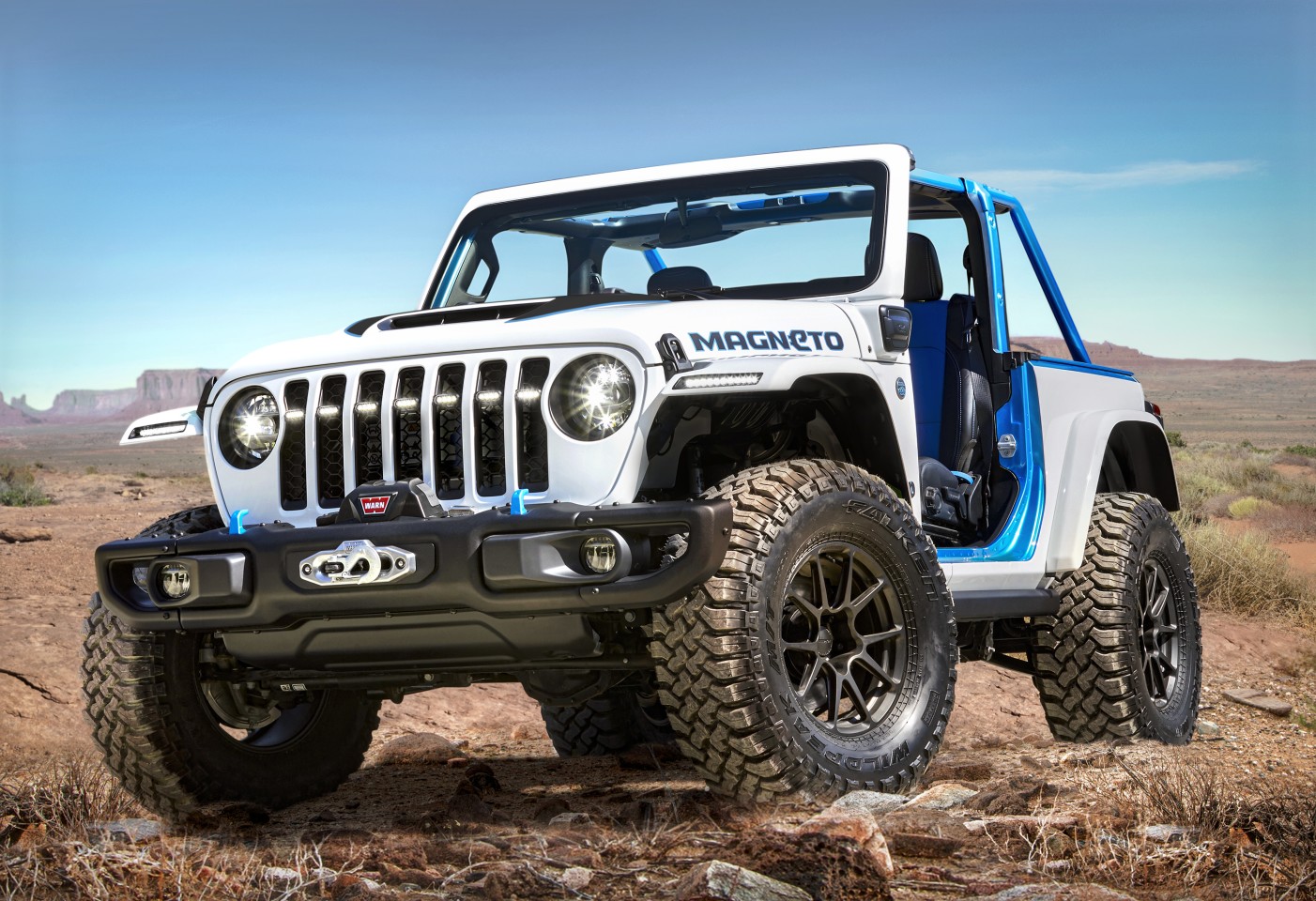 Jeep Wrangler Magneto Concept.