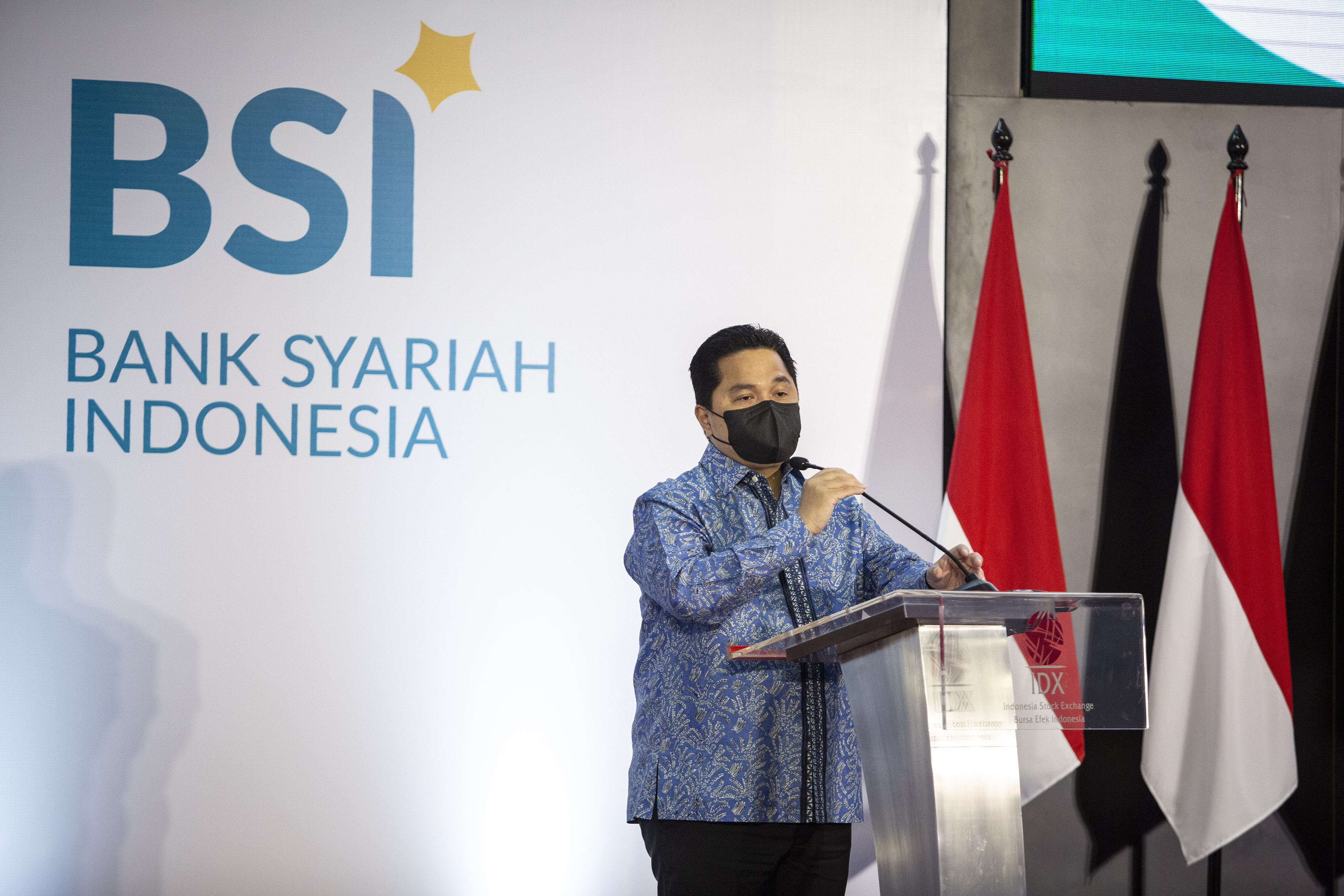 Menteri BUMN sekaligus Ketua Masyarakat Ekonomi Syariah Erick Thohir