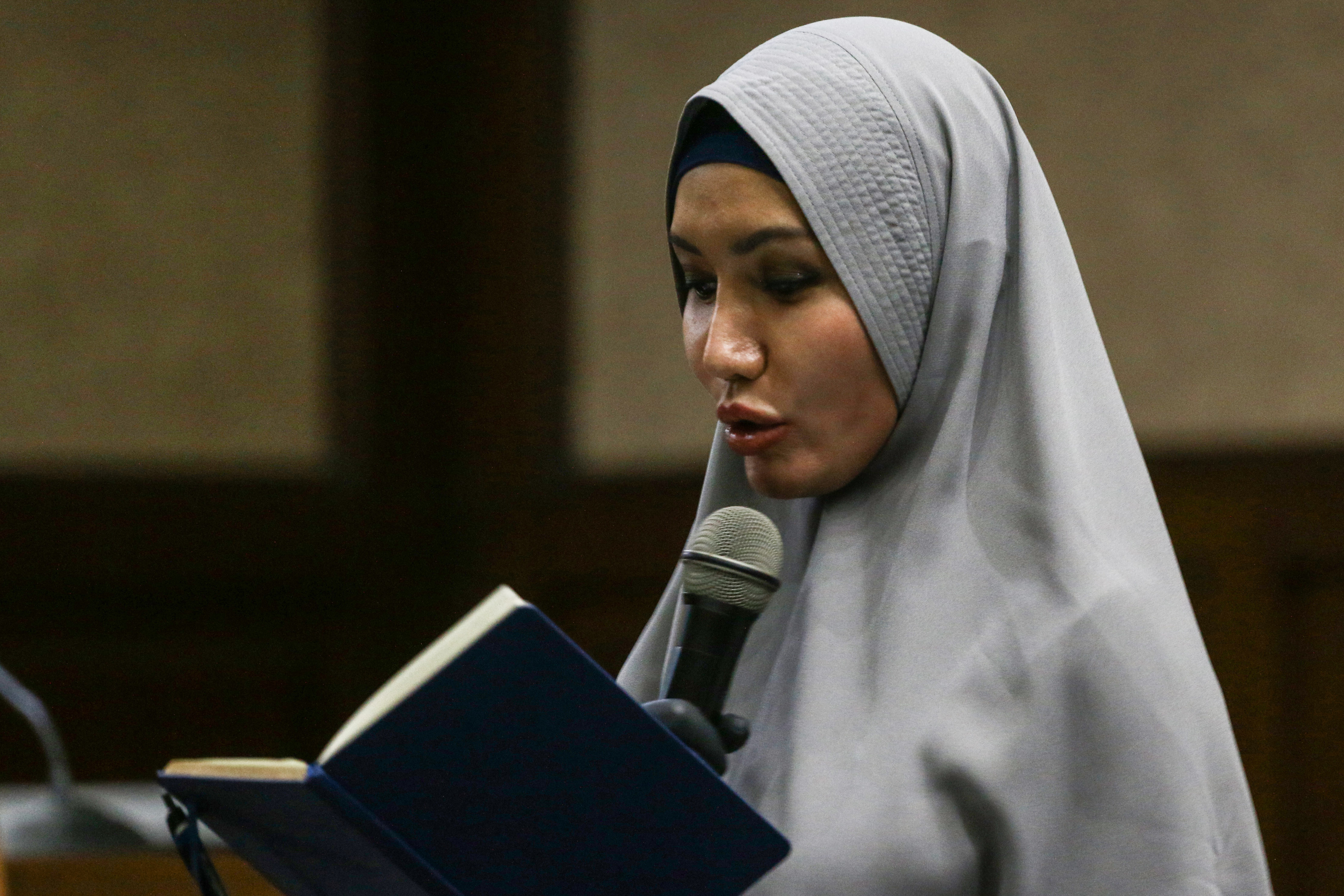 Terdakwa kasus dugaan suap dan gratifikasi pengurusan fatwa Mahkamah Agung (MA) Djoko Tjandra, Jaksa Pinangki Sirna Malasari 