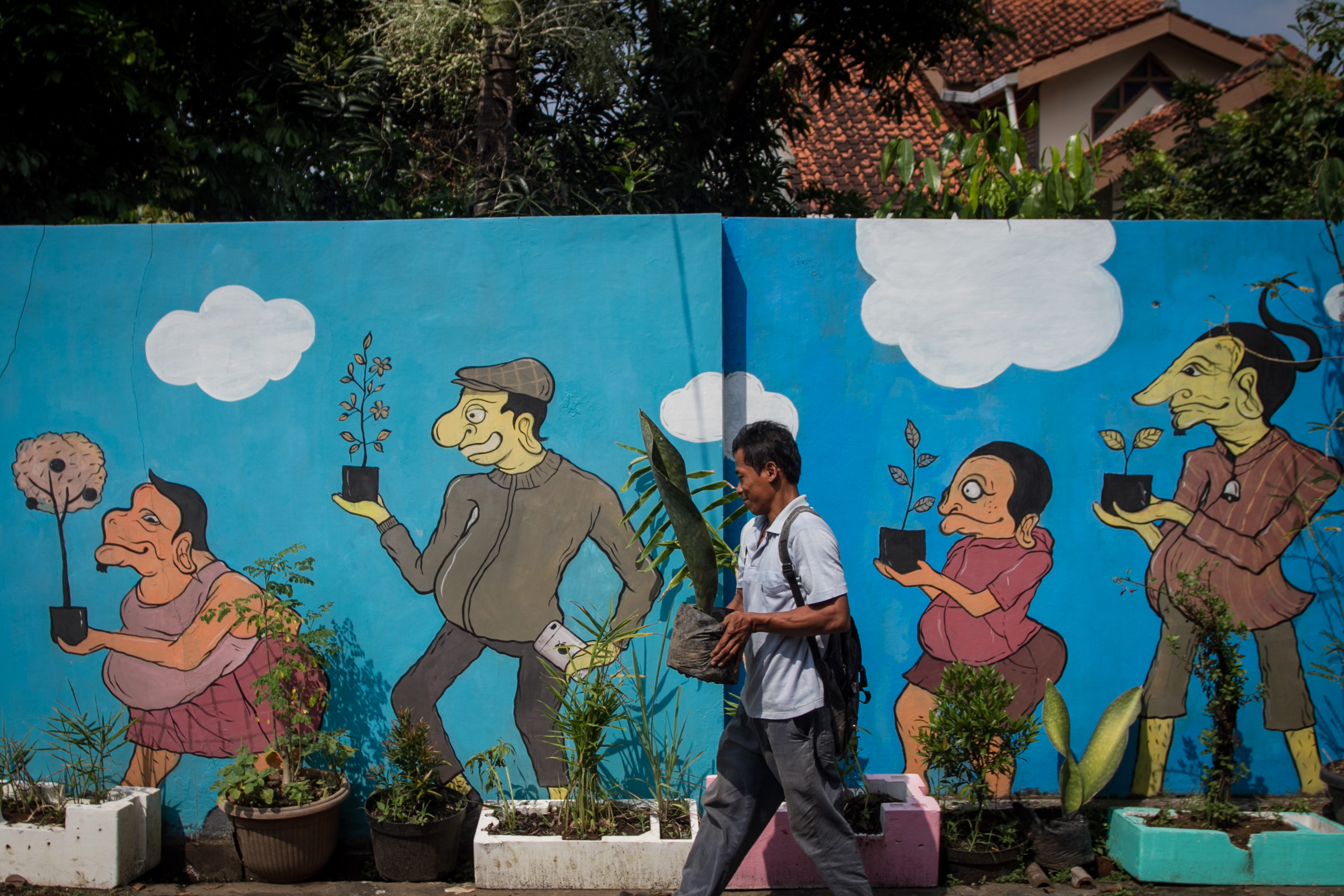 Kampung Iklim di Desa Manggisan, Sukoharjo, Jawa Tengah.
