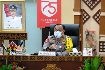 KAPOLDA Kalteng Irjen Pol. Dr. Dedi Prasetyo 