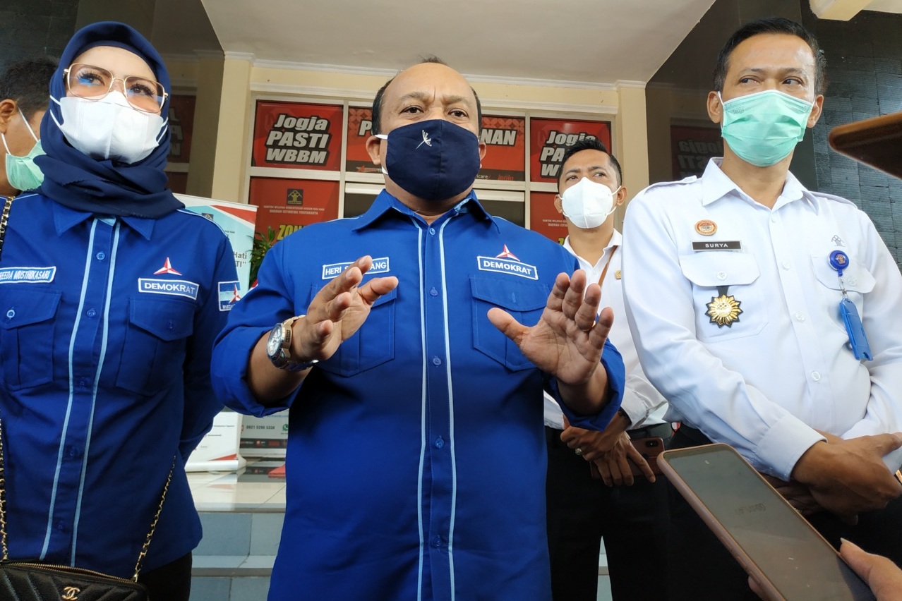 Ketua DPD Partai Demokrat DIY Heri Sebayang.