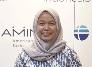 Indri Maulidar, mahasiswa S2 Jurnalistik di Michigan State University, Amerika Serikat. 