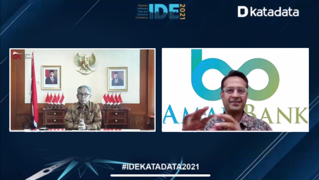 Acara diskusi Katadata - Indonesia Data and Economic (IDE) Conference 2021 