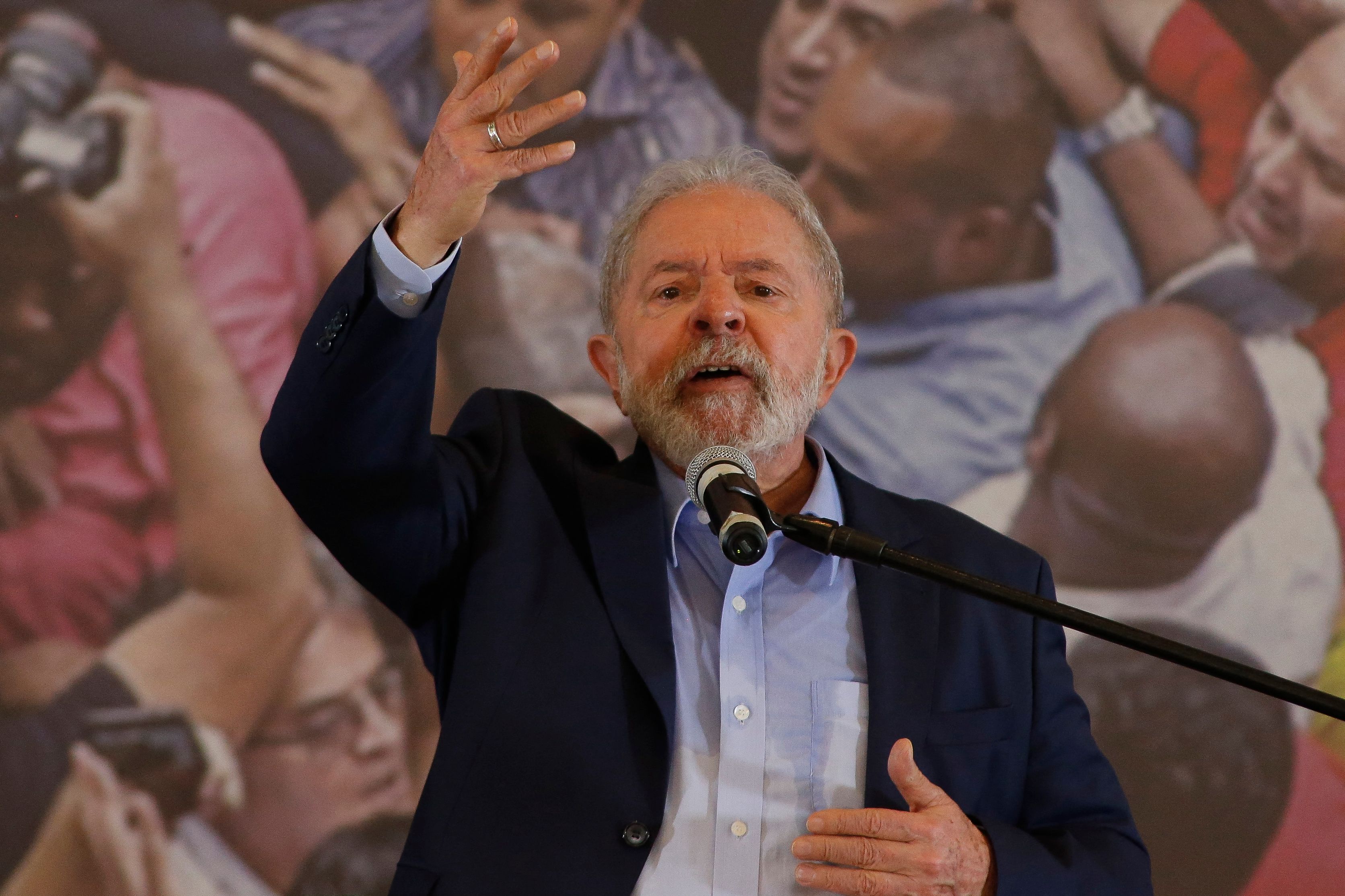 Mantan Presiden Brasil Luiz Inacio Lula da Silva.